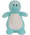 MM026 Mumbles Character Key Ring Turquoise Dinosaur colour image